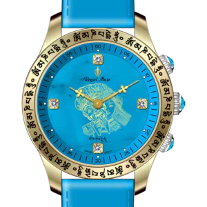 Royal Muse Zakiram Turquoise Dial Watch Royal Muse Zakiram turquoise dial watch front view