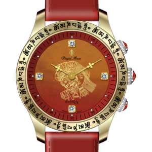 Royal Muse Zakiram Gradient Red Agate Watch Royal Muse Zakiram gradient red agate dial watch front view