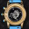 Zakiram Turquoise Offering Compartment Detail Zakiram turquoise watch transparent caseback offering compartment detail